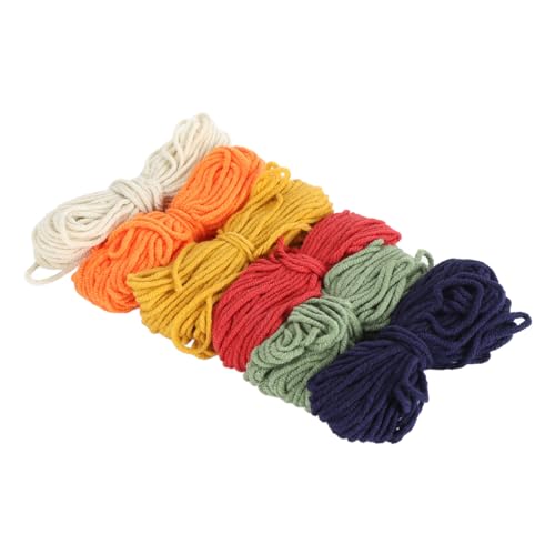 Bunte Stickerei Floss Weiche Elastizität 4 Stränge Kreuzstichfaden für Freundschaftsarmbänder, Kinderhandwerk - Ideal für Handwerksprojekte, 6pcs (Typ 2) von Zerodis