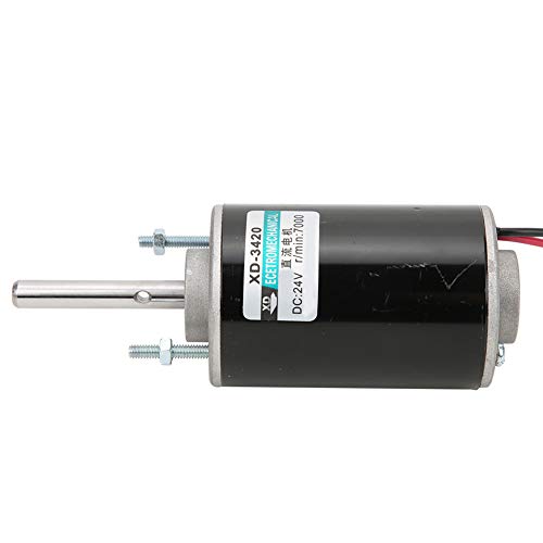 Dauermagnet DC Motor - Glätterer Betrieb, Langlebig - für Robotik, Automatisierung 12/200 V 30W (24v6000 rev) von Zerodis