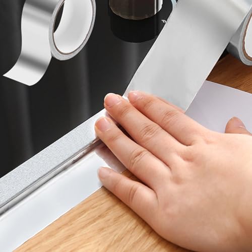 Dichtungsstreifen, wasserdicht, öldicht, mit Wasser- und Ölbeständigkeit, für Küche, Badezimmer, Küche, nicht selbstlösendes Klebeband, 1 x Streifen Dichtungsstreifen, wasserdicht, öldicht, mit Wasser- und Ölbeständigkeit, für Küche, Badezimmer, Küche, nicht selbstlösendes Klebeband, 1 x Streifen von Zerodis