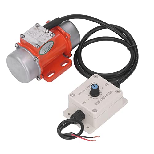 Elektrischer Vibrierender Motor, Effizienter Betonvibrator IP65, Einfache Verkabelung, Einstellbare Aufregende Kraft, Aluminiumlegierung, Bär mit Extremen Bedingungen, Ideal für den Bau, (DC24V) von Zerodis