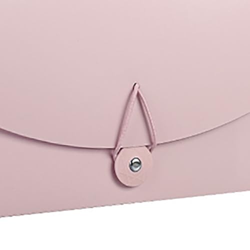 Erweiterung Dateiordner, 13 Taschen Akkordeon -Datei Organizer Tragbarer Papierdokument -Quittungsorganisator, Mehr Speicherplatz, Bessere Organisation, Effizienter Rechnungsspeicher, (PINK) von Zerodis
