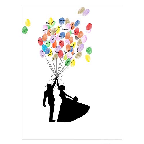 Fingerabdruck Gast Unterschrift, DIY Muster Unterschrift Anmeldebuch Gästebuch Hochzeit Geburtstagsfeier Fingerabdruck Gemälde Europäischer und Bräutigam Fingerabdruck DIY Anmeldemalerei Fingerabdruck Gast Unterschrift, DIY Muster Unterschrift Anmeldebuch Gästebuch Hochzeit Geburtstagsfeier Fingerabdruck Gemälde Europäischer und Bräutigam Fingerabdruck DIY Anmeldemalerei von Zerodis