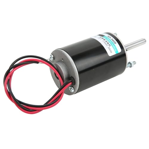 Hochgeschwindigkeitsdauer -Magnet -Gleichstrommotor für 12/24 V Smooth & Still Betrieb, Starke Lagerkapazität, CW/CCW Steuerung, Ideal für Mehrere Anwendungen (12v3000 rev) von Zerodis