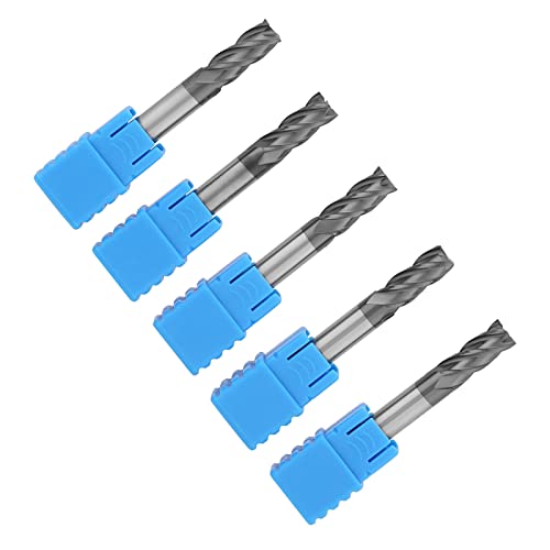 Hohe Härte 4 Teile des Inzisions von der Bis Zur Flöte, Wolframkarbid mit 5 Stcs mit Einem Durchmesser von 6 Mm mit Einem Durchmesser von X 50 Mm Zum Schneiden von Präzision für Metallarbeiten von Zerodis