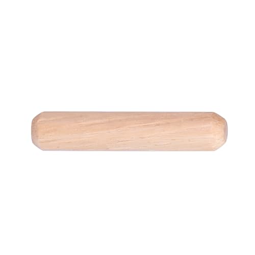 Holzdübelstifte Stabile Baugruppe Zuverlässige Geriffelte Stangen für Möbel 50pcs M6*30/40/50 Mm (M6*40 (50pcs)) von Zerodis