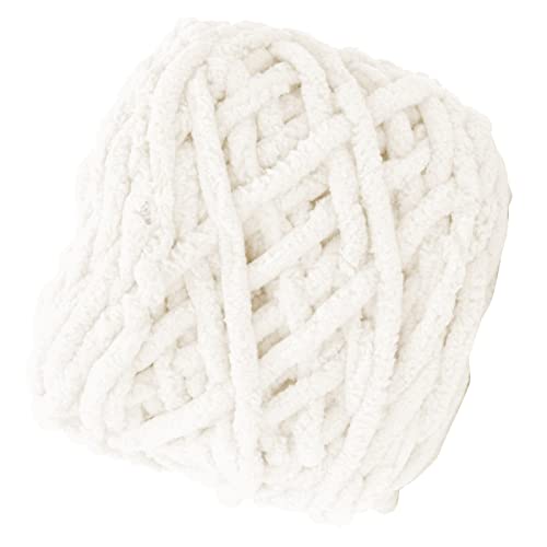 Klobiges Garn Stricken Dickes Garn Weiche Farbenfrohe Zöpfungslinie Einmals Dicke Eisstreifengarn Floss für Gewebedecke Slipper Weichheit Vielseitig Verwendet Multicolor -Verfügbarkeit Einfach zu (#1) von Zerodis