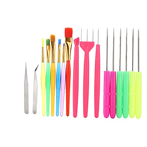 Kuchendekorationswerkzeug, Kunstwerkzeuge, Zucker-Rührnadel, Lebensmittel-Pinsel für Kekse, Dekoration, nicht leicht zu brechen und zu rosten, Backpinsel-Set für Kekse, Kuchen, Schokolade, Fondant Kuchendekorationswerkzeug, Kunstwerkzeuge, Zucker-Rührnadel, Lebensmittel-Pinsel für Kekse, Dekoration, nicht leicht zu brechen und zu rosten, Backpinsel-Set für Kekse, Kuchen, Schokolade, Fondant von Zerodis