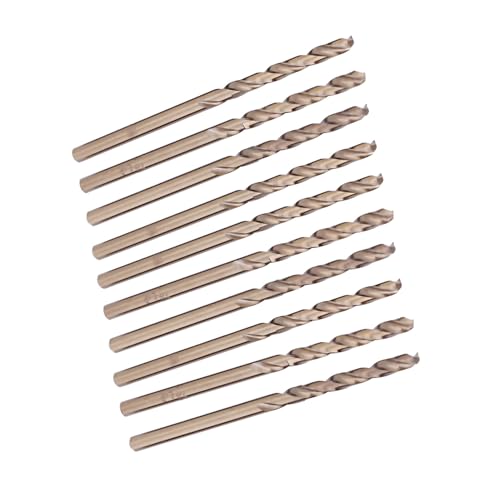 M35 Cobalt Drill Bit Set Stabile Leistung 10-teilige HSS-Co-Bohrer für Pro-Metallarbeiter (3,5 mm) von Zerodis