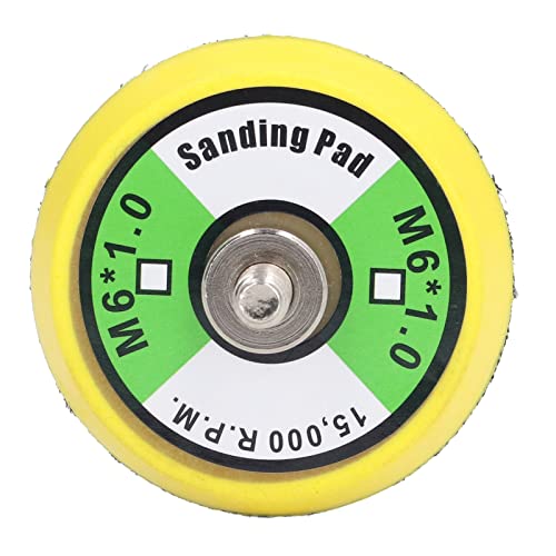 PU-Trägerteller für Klett-Trägerplatten, Luftschleifer, Polierer, Hochwertiges PU-Material, Ideal für Holzbearbeitung und Industrielle Umgebungen (2) von Zerodis