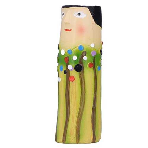 Premium -Harz -Vase Ornament, Faszinierende Home Office, Elegante Handwerkskunst, Ideale Geschenkauswahl, mit Wunderschöner Dekoration für Arbeitsplatzausstellung (Kleine Vase 02) von Zerodis