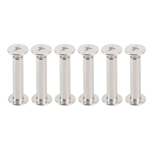 Runder Kopf M4 Edelstahl Nieten -Set Effizient Befestigt für Lederkrankheit 30 Sets Chicagoer Schraube für Kleidung Runder Kopf M4 Edelstahl Nieten -Set Effizient Befestigt für Lederkrankheit 30 Sets Chicagoer Schraube für Kleidung von Zerodis