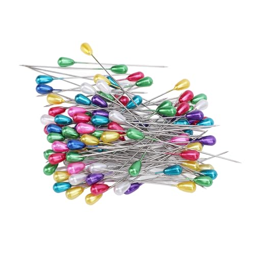 Scharfer Stift, Coole Farben Straight Pins mit Aufbewahrungsbox, Geeignet für Corsages, Arrangements, 400pcs Boutonniere -Stifte, Handwerksprojekte Einfach zu Bedienen von Zerodis