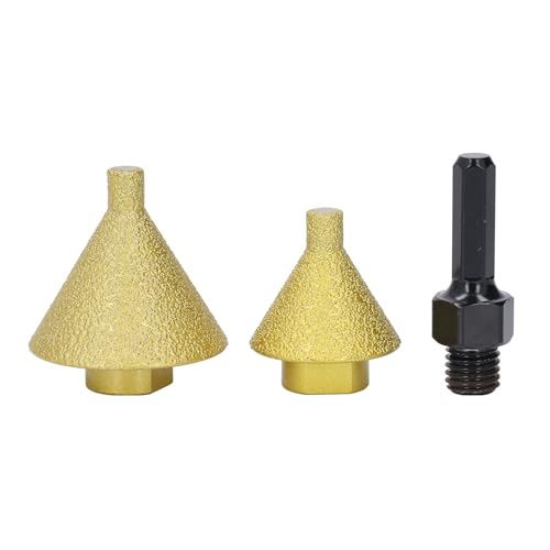 Schrägkämpfer Bit Countersink Bohrwinkel Fliesen Porzellanlochschneider Zum Vergrößerung des Trimmdurchmesser von Zerodis