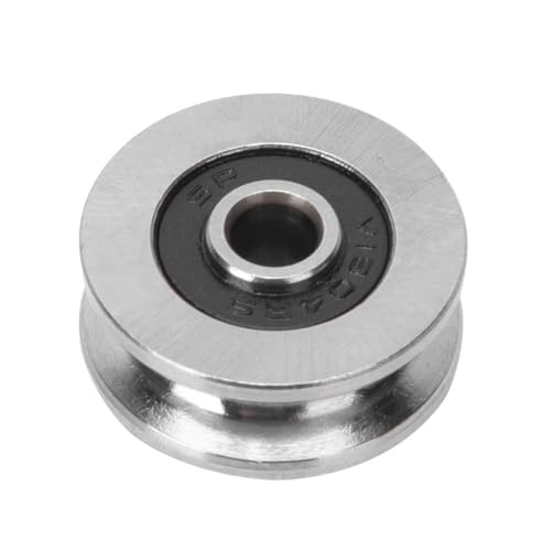 V Groove -Kugellager Glatt für Spielzeug, Instrumente 10pcs TV0418 Guide Rail Bearing von Zerodis