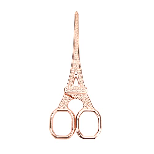 Vintage-Schere aus Edelstahl in Roségold, Langlebig, Nähwerkzeuge, Bastelschere, Nähschere, Rostfrei, Korrosionsbeständig, Bastelschere von Zerodis