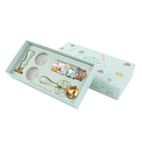 Vintage Wachs -Briefmarkenkit, Abnehmbarer Legierungsversiegelungsstempel mit Exquisitem Design für Feine Wachssiegel, Ideal für Weihnachten, Geburtstage, Valentinstag und Absolventen, Vielseitige Vintage Wachs -Briefmarkenkit, Abnehmbarer Legierungsversiegelungsstempel mit Exquisitem Design für Feine Wachssiegel, Ideal für Weihnachten, Geburtstage, Valentinstag und Absolventen, Vielseitige von Zerodis