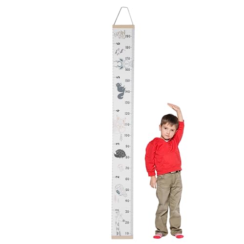 Wachstumsdiagramm für, Baby-Wachstumsdiagramm zum Aufhängen der Höhe messen Wandlineal Wand-Höhendiagramm für Baby Mädchen Kleinkind Schlafzimmer(1, Blau) von Zerodis