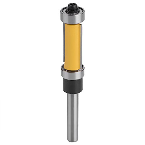 Zerodis 1/4 Zoll Schaft, Ober- und Bodenlager -Router Bit, 6,35 Mm Schaftdurchmesser, 12,7 Mm Schnittdurchmesser, Holzbearbeitungswerkzeug für Industrielegierungen, 1,0 Zoll Klingenhöhe für Große Zerodis 1/4 Zoll Schaft, Ober- und Bodenlager -Router Bit, 6,35 Mm Schaftdurchmesser, 12,7 Mm Schnittdurchmesser, Holzbearbeitungswerkzeug für Industrielegierungen, 1,0 Zoll Klingenhöhe für Große von Zerodis