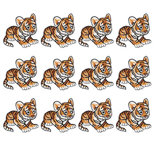 Zerodis 12 PCs Sticker Stoffaufkleber Besticktes Applikationsmuster Patch Strong Adhäsion Eisen auf Flecken Applique Lebensee Dekorative Gestickte Abzeichen für Bekleidungsbeutel Handwerksdekoration Zerodis 12 PCs Sticker Stoffaufkleber Besticktes Applikationsmuster Patch Strong Adhäsion Eisen auf Flecken Applique Lebensee Dekorative Gestickte Abzeichen für Bekleidungsbeutel Handwerksdekoration von Zerodis