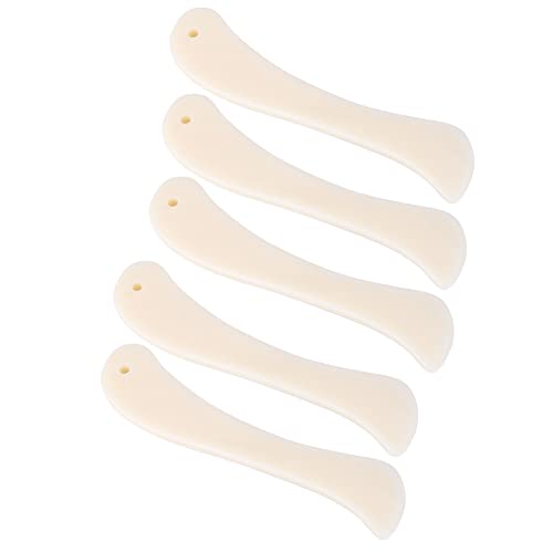 Zerodis 5pcs Plastikleder -Handwerksordner EasyToreplace -Nähwerkzeug Zum Binden und Falten, Lang/kurzer Typ (kurz) von Zerodis
