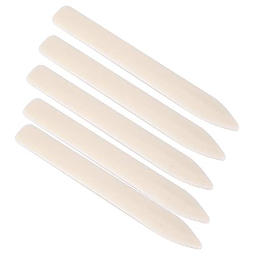 Zerodis 5pcs Plastikleder -Handwerksordner EasyToreplace -Nähwerkzeug Zum Binden und Falten, Lang/kurzer Typ (lang) von Zerodis