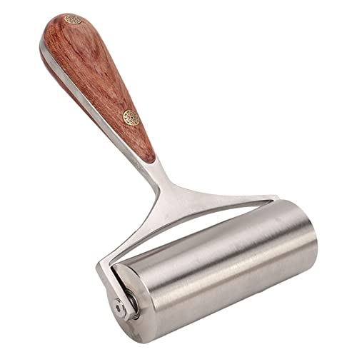 Zerodis 90 -mm -Lederwalze, Holzgriff, Hohe Härte Edelstahl Pressewalze, Leder Glatter, Spezifikationen für Lederwalze, Ideal für Lederhandwerk mit Zerodis 90 -mm -Lederwalze, Holzgriff, Hohe Härte Edelstahl Pressewalze, Leder Glatter, Spezifikationen für Lederwalze, Ideal für Lederhandwerk mit von Zerodis