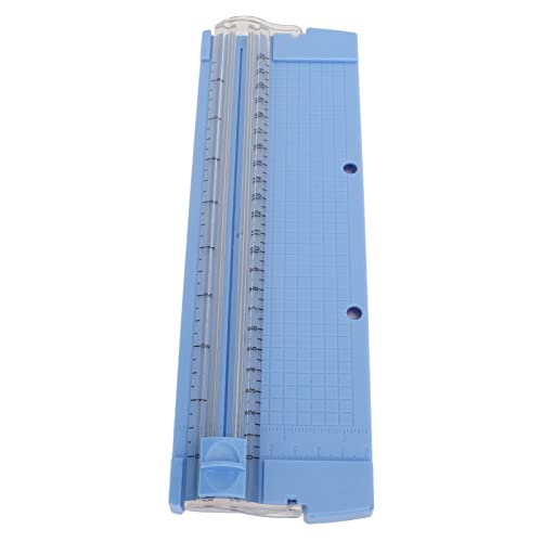 Zerodis A4 Papierschneider Langlebig Sicheres Design Präzise Schneiden Blau Papierschneider für Home Office Schule Rostfreie Stahl, Plastikplastik Schneiden Zerodis A4 Papierschneider Langlebig Sicheres Design Präzise Schneiden Blau Papierschneider für Home Office Schule Rostfreie Stahl, Plastikplastik Schneiden von Zerodis