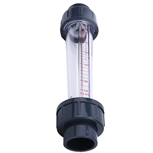 Zerodis ABS-Kunststoff Flüssigkeitsströmungsmesser Hoher Genauigkeitsströmungsmesser für die Flüssigkeitsüberwachung 250~2500 L/h LZS-25 (D) von Zerodis