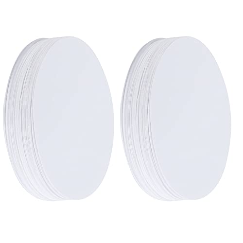 Zerodis Abzeichenpapier für DIY -Malerei 100pcs Leere Foto Druckermaschine Liefert Handgefertigtes Handwerk für Kinderzeichnung und DIY (58 mm Abzeichen ist speziell geschnitten und kann) von Zerodis