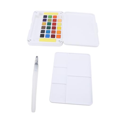 Zerodis Aquarellfarbenfarben Set Farben Abnehmbare Tragbare Reisen Wasserfarbe Kunst Solid Gouache Lackierung Kit Wasserfarbe Pigmente Kunstmalereien für Anfänger Künstler Künstler Zerodis Aquarellfarbenfarben Set Farben Abnehmbare Tragbare Reisen Wasserfarbe Kunst Solid Gouache Lackierung Kit Wasserfarbe Pigmente Kunstmalereien für Anfänger Künstler Künstler von Zerodis