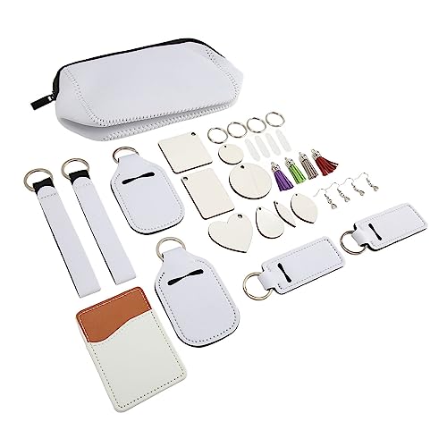Zerodis Astuta Sublimation Leere Produkte mit Verschiedenen Accessoires, für Handwerk und Präsenz, MDF und Metallmaterial von Zerodis
