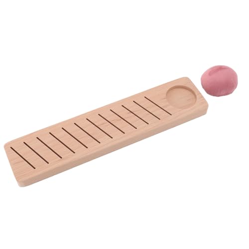 Zerodis BOBBIN BOUBBIN Effektives Stickiges Holz -Setting Effizienter Spulenregal mit Stiftunterstützung, Exzellente Nähenthusiasten und Handwerksliebhaber von Zerodis