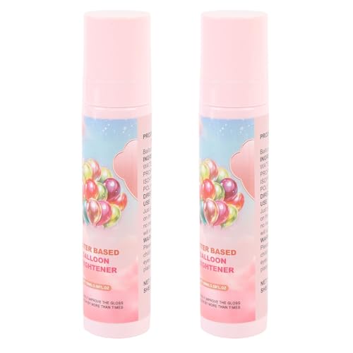 Zerodis Ballon Gloss Spray Bequem und Tragbares Verbesserung des Ambiente für Hochzeits Geburtstagsfeiertag 2 PCs 100 Ml X 2 Zerodis Ballon Gloss Spray Bequem und Tragbares Verbesserung des Ambiente für Hochzeits Geburtstagsfeiertag 2 PCs 100 Ml X 2 von Zerodis