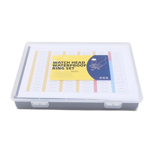 Zerodis Crafting -Werkzeuge O Ringe 96 Größen Gummi Flexibler Wasserfest Dichtungsringe Uhr O -Dichtungen Zum Reparieren von Uhren Mechanische Geräte 960 Stcs Uhrenkronen Uhrenkrone Ringe Zerodis Crafting -Werkzeuge O Ringe 96 Größen Gummi Flexibler Wasserfest Dichtungsringe Uhr O -Dichtungen Zum Reparieren von Uhren Mechanische Geräte 960 Stcs Uhrenkronen Uhrenkrone Ringe von Zerodis