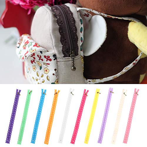 Zerodis Dauerhafter Mischstil Spitzen Reißverschluss für Boutique -Accessoires und Kleidungsdesign 10pcs 30 Cm Zerodis Dauerhafter Mischstil Spitzen Reißverschluss für Boutique -Accessoires und Kleidungsdesign 10pcs 30 Cm von Zerodis