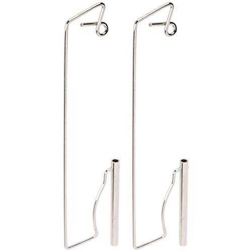 Zerodis Fadenspulenregal Starker und Rostsicherer Einzelner Spulenstandhalter für Vintage-Nähmaschinen, 2pcs-Nähmaschinenteil für das Nähen von Gewindeständer, Bequem zu Verwenden von Zerodis