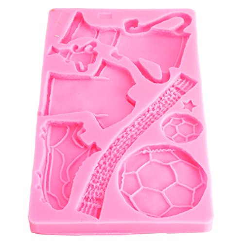 Zerodis Football Trophy Silicon Fondant Leicht zu Backen Schimmel für DIY -Kuchen -Schokoladenseife Magen Rosa Zerodis Football Trophy Silicon Fondant Leicht zu Backen Schimmel für DIY -Kuchen -Schokoladenseife Magen Rosa von Zerodis