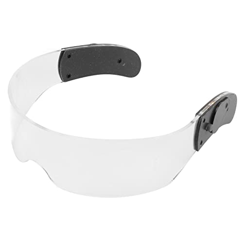 Zerodis Futuristische LED-Brille für Erwachsene, LED-Licht, LED-Brille, Modisch, Zweiseitig, Vollfarbig, Futuristisch, Beleuchtet, für Bar, Club, Halloween, Tanzparty, LED-Brille, von Zerodis