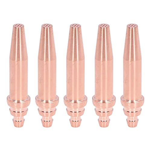 Zerodis G02-1 Acetylen-Schnittspitzen für die Kupfer-CNC-Verarbeitung, 86 X 19 Mm, 320-400 Mm/min mit Isobaren Schneidspitzen, Kupferdüsen Fackel Verbrauchsmaterialien von Zerodis
