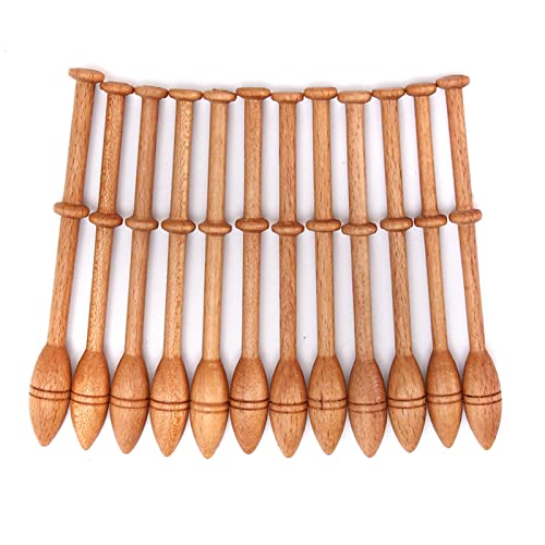Zerodis Glatte Handknochen, Buchenspitzenspulenholz mit 12, Glänzender Körper, 4,3 Zoll, Werkzeuge für Pullover, Hüte, Schals, Socken, Schuhe, Muttertagsgeschenke, Geburtstagsgeschenke Zerodis Glatte Handknochen, Buchenspitzenspulenholz mit 12, Glänzender Körper, 4,3 Zoll, Werkzeuge für Pullover, Hüte, Schals, Socken, Schuhe, Muttertagsgeschenke, Geburtstagsgeschenke von Zerodis