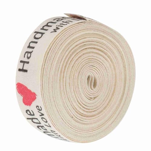 Zerodis Handgefertigte Schriftartenband für Allgemeine Handwerks- und Party -Gefälligkeiten, Ideal für Jubiläumsfeierlichkeiten (handgefertigtes rotes Herz) von Zerodis