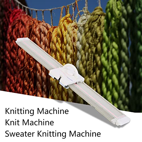 Zerodis Kompakte und Tragbare Strickmaschine mit Zubehör - LK150 6,5 Mm Mittelmesser für Pulloverstricken von Zerodis