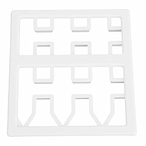 Zerodis Kuchendekoration, Gartenzaunform Fondant Kuchenform mit Kreisförmiger Lederschneider, Einfach zu Entlassen, Bequem zu Bedienen und Sauber, Weit Verbreitet für die Herstellung von Kuchen, von Zerodis
