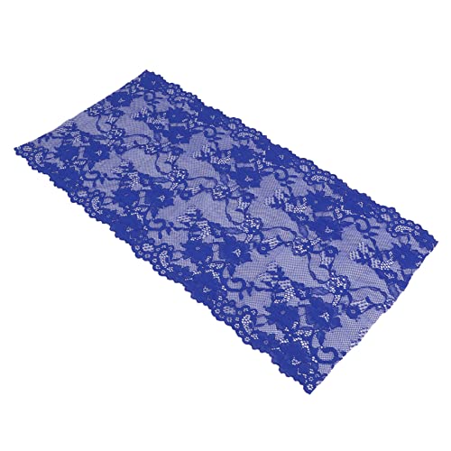 Zerodis Lace Design Einfacher Betrieb Als für Kleidungszubehör Spitze Stoff Nylon (BLUE) von Zerodis