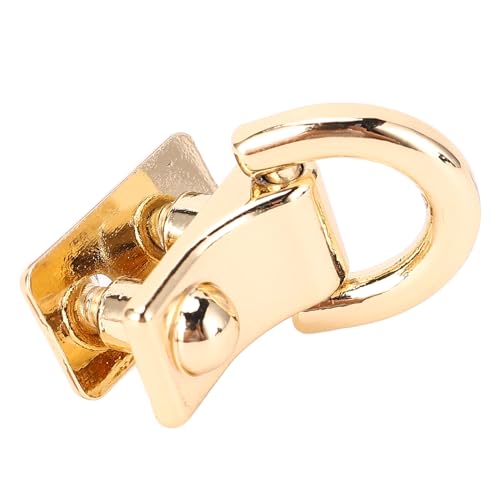 Zerodis Langlebiger Zinklegungs -Eisen -Ding Rivet für Handtaschen Rucksack, 20 Stc Stiftschraube für Haustierkragen Lederjacke (GOLD) von Zerodis