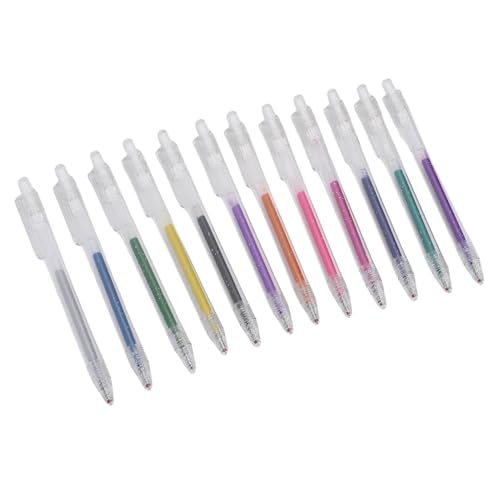 Zerodis Malenwerkzeuge Glitzergelstifte Set 1,0mm ohne Überspringen Feiner Tipps Funkelnde Gelschreiber für Büroschule Aufgaben Journaling Malvorlagen 12 Farb Retactable Glitter Stifte Geeignet Zerodis Malenwerkzeuge Glitzergelstifte Set 1,0mm ohne Überspringen Feiner Tipps Funkelnde Gelschreiber für Büroschule Aufgaben Journaling Malvorlagen 12 Farb Retactable Glitter Stifte Geeignet von Zerodis