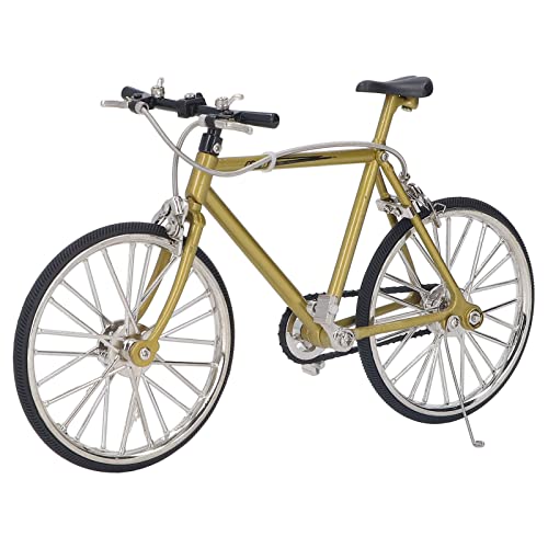 Zerodis Mini Fahrradmodell Ornament, Metallgummi -Robo -Fahrradspielzeug, Freunde, Metallgummi von Zerodis