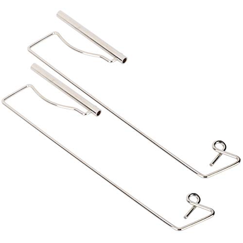 Zerodis Nähfadenständer Einfach zu Montieren und zu Speichern, 2pcs Einzelgewindeständer für Vintage -Nähmaschine, Bestehend aus Hochwertigem Aluminiumlegiermaterial von Zerodis