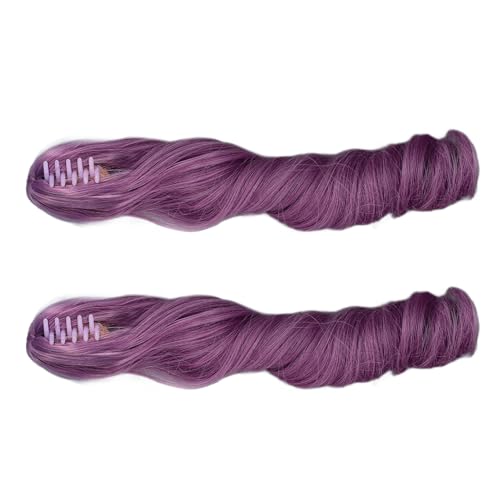 Zerodis Puppenhaarperücken, Weiche Seidenpuppen Haare mit Römischem Lockigem Design, Multifunktionale Puppen -Curls -Perücke für Zuhause, Schlafsaal, Handcraft (#2) von Zerodis