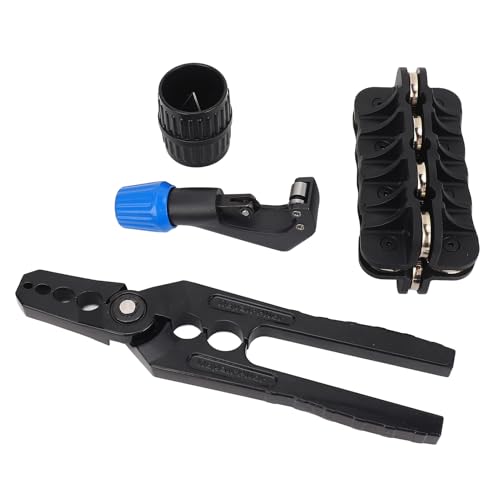Zerodis Rohrreparatur-Kit Formt und Schneidet Metallkupferrohre für Kühlwerkzeuge Wartung Aluminiumlegierung 1/4in-7/8in von Zerodis